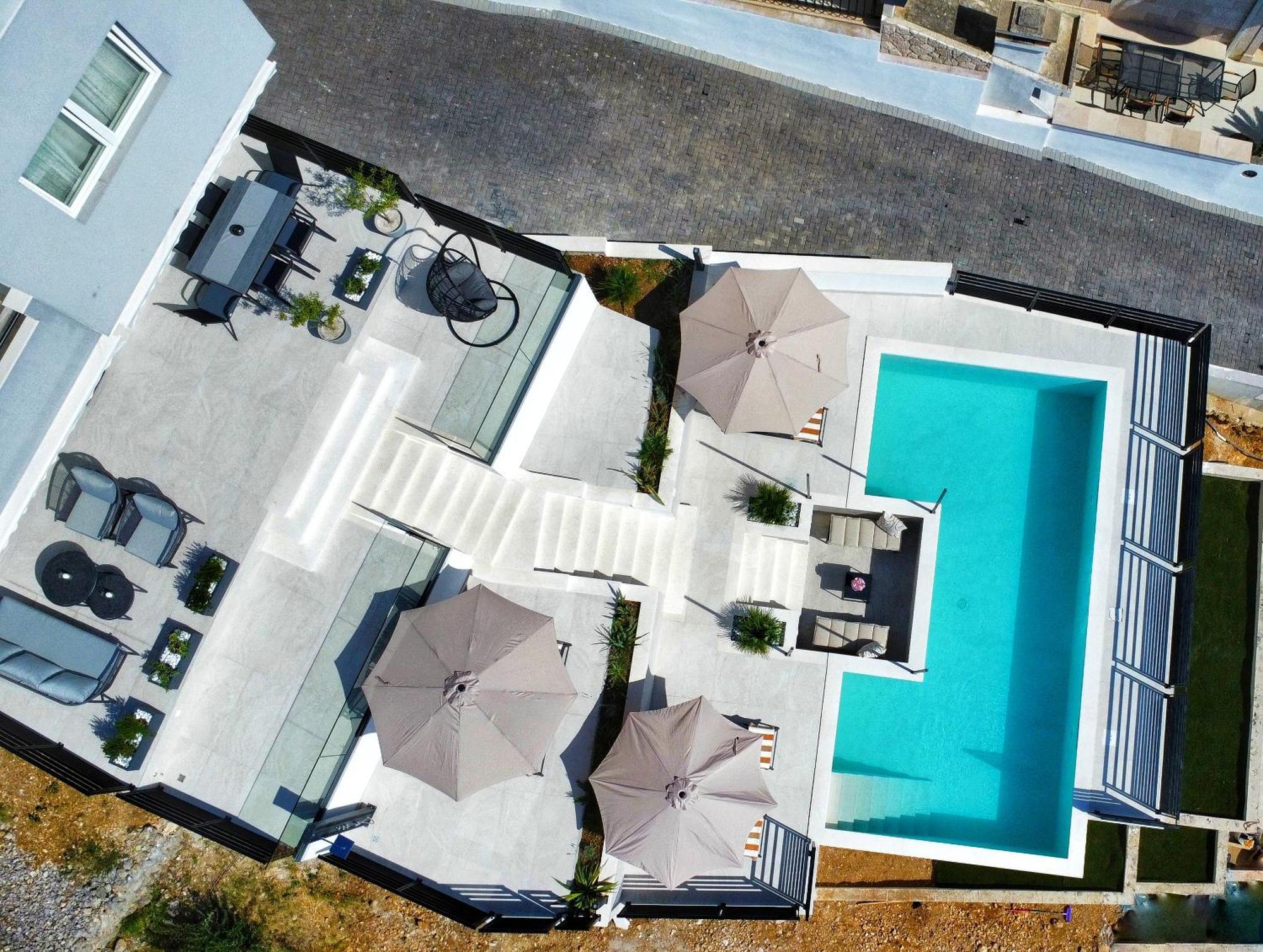 Luxury Holiday Home Dioniz Подгора Экстерьер фото