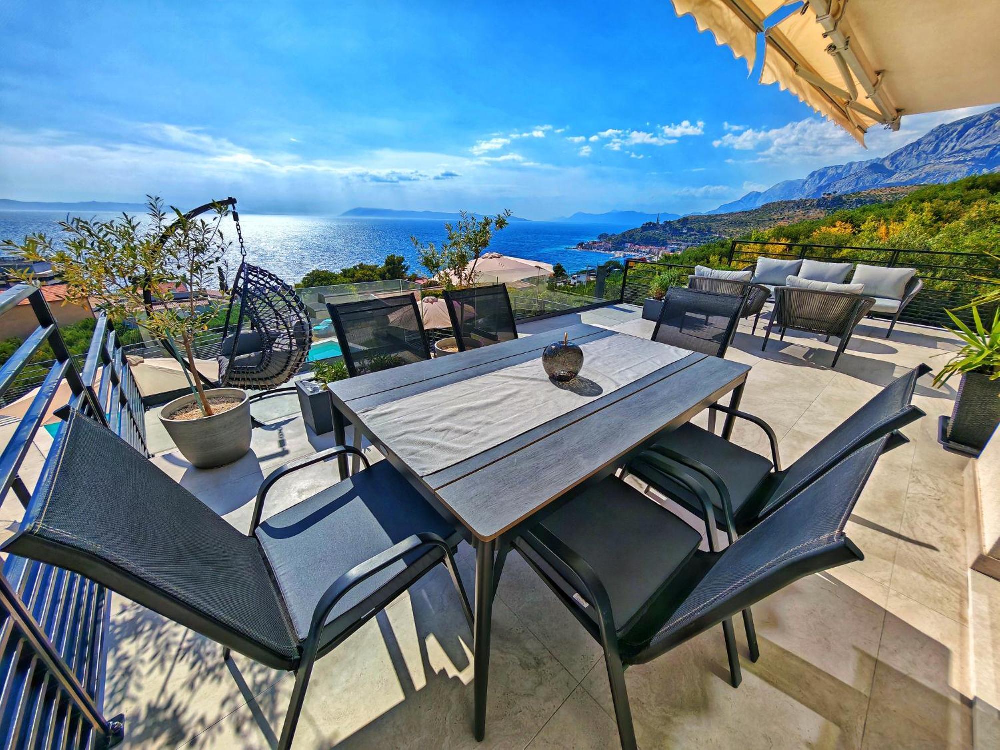 Luxury Holiday Home Dioniz Подгора Экстерьер фото